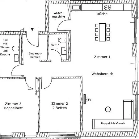 Apartment Berlin Eg 3 Raeume Ahrensfelde